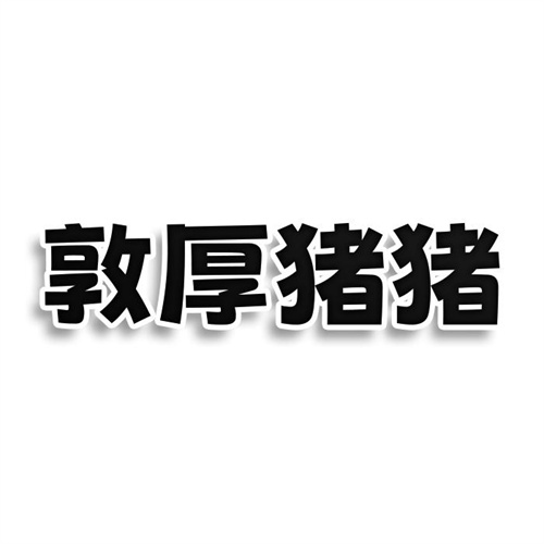 敦厚猪猪